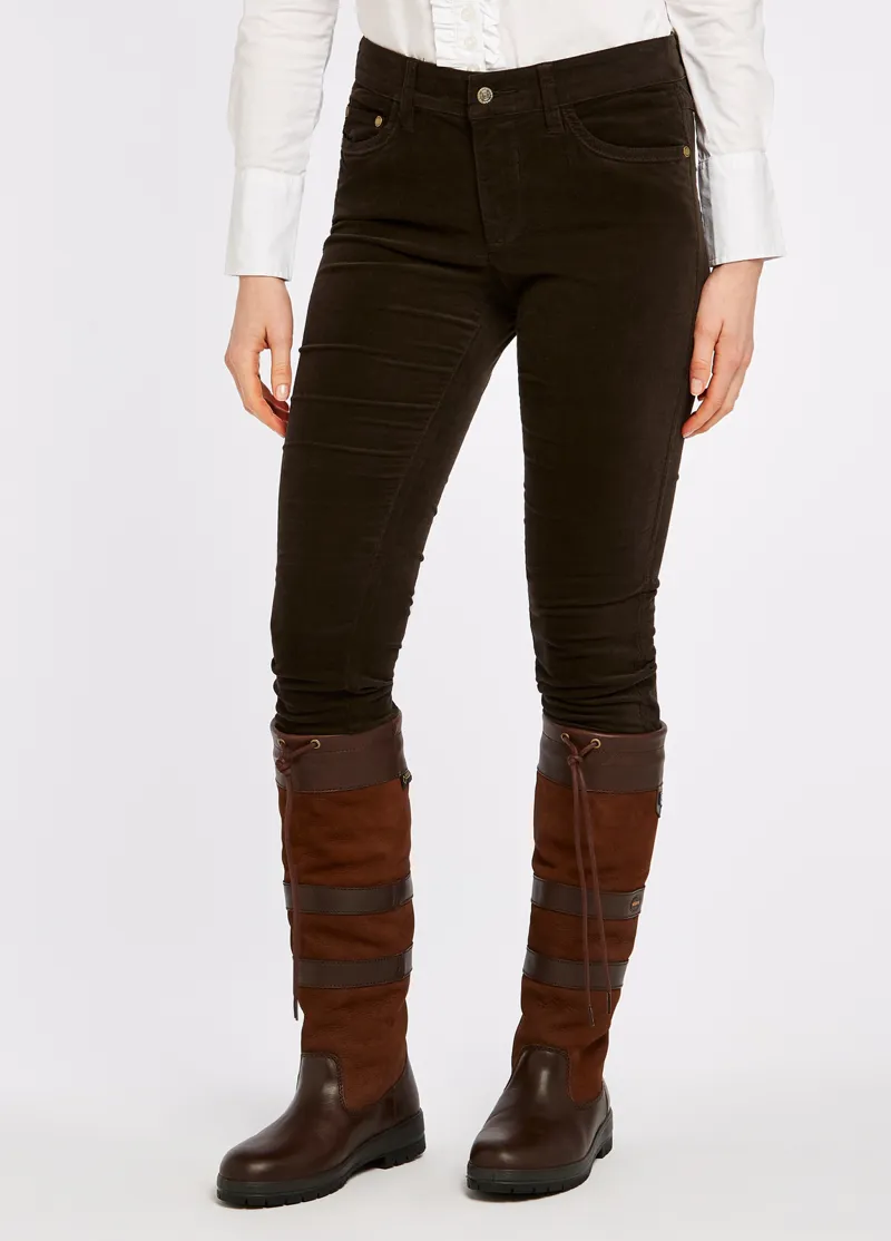 Dubarry Honeysuckle Cord Trouser - Bourbon